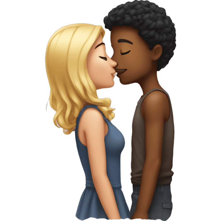 Girl kiss girl emoji