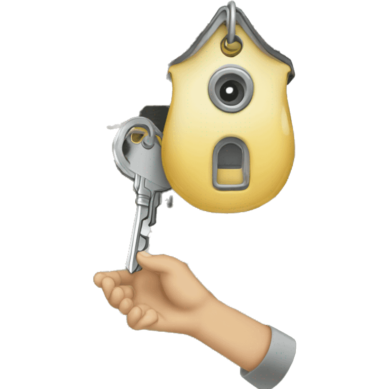 handing someone a key to the house emoji