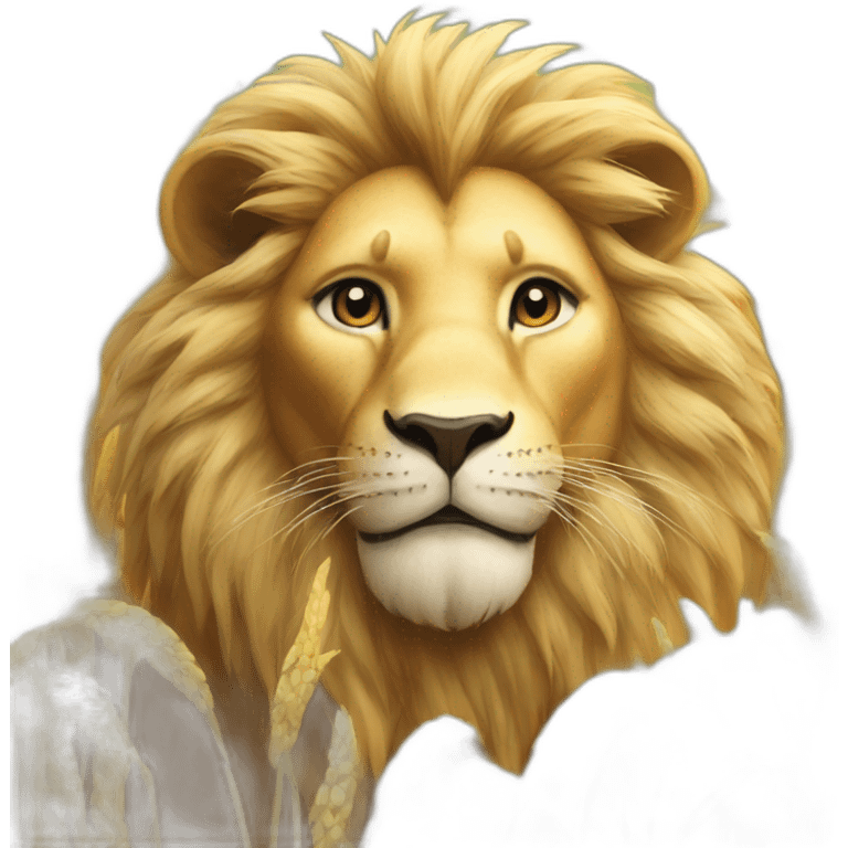 lion-with-millet emoji