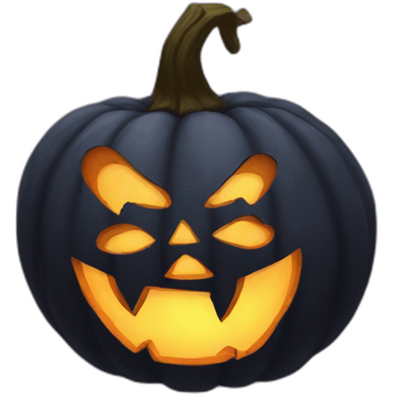 scary pumpkin emoji