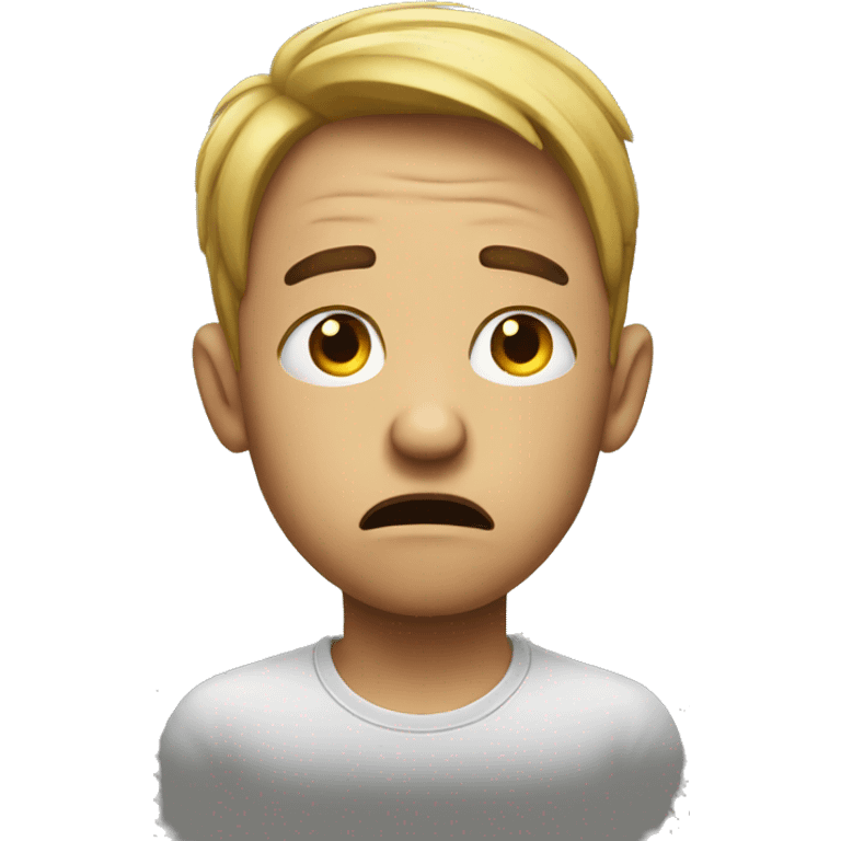 worried emoji