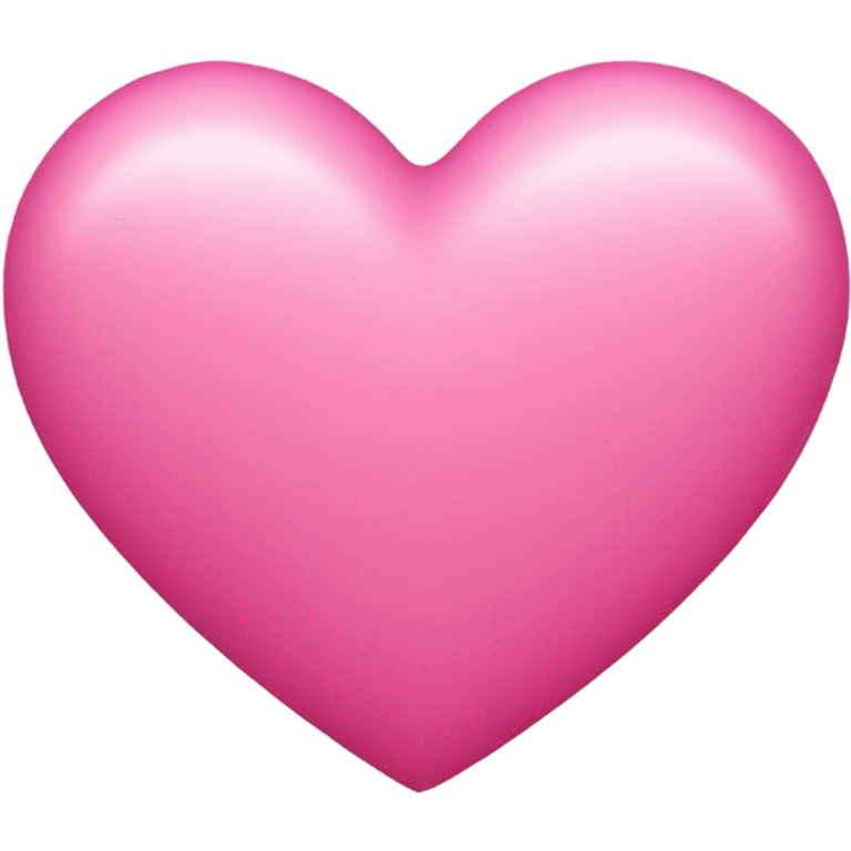 Pink heart  emoji