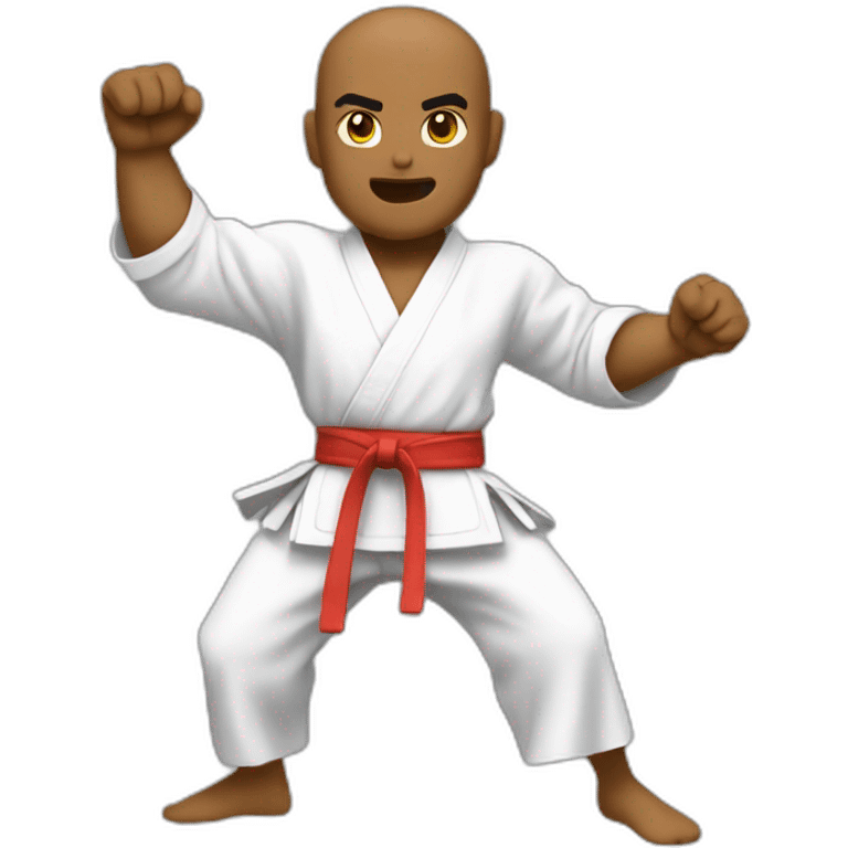 Kárate kumite emoji