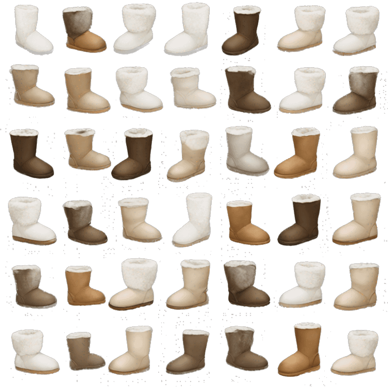 Winter uggs  emoji