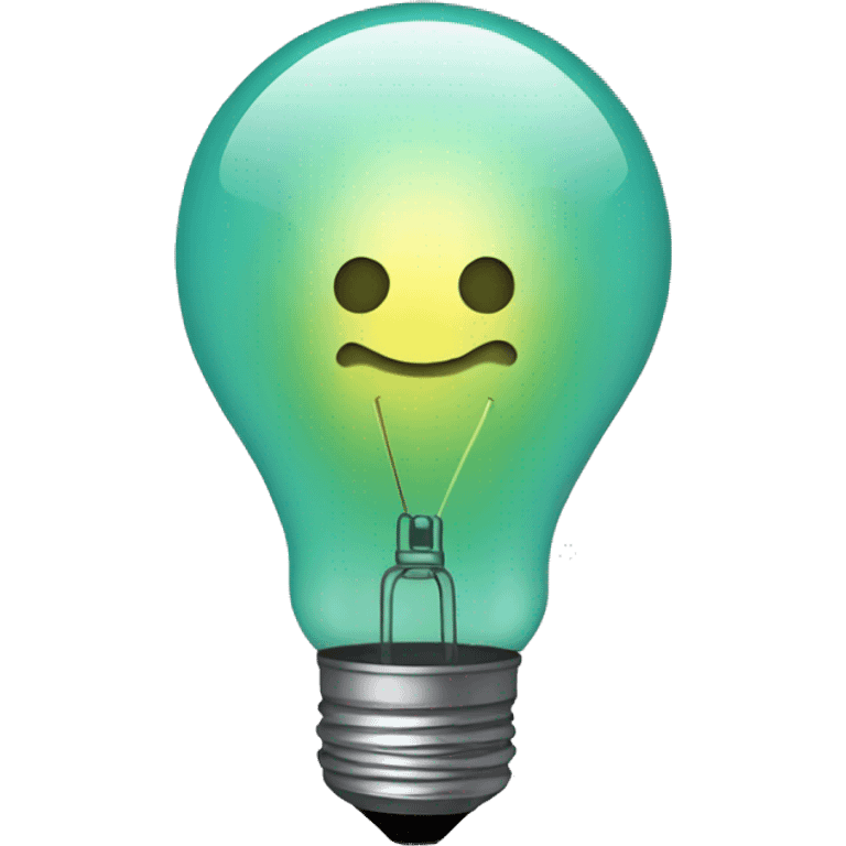 Light bulb emoji