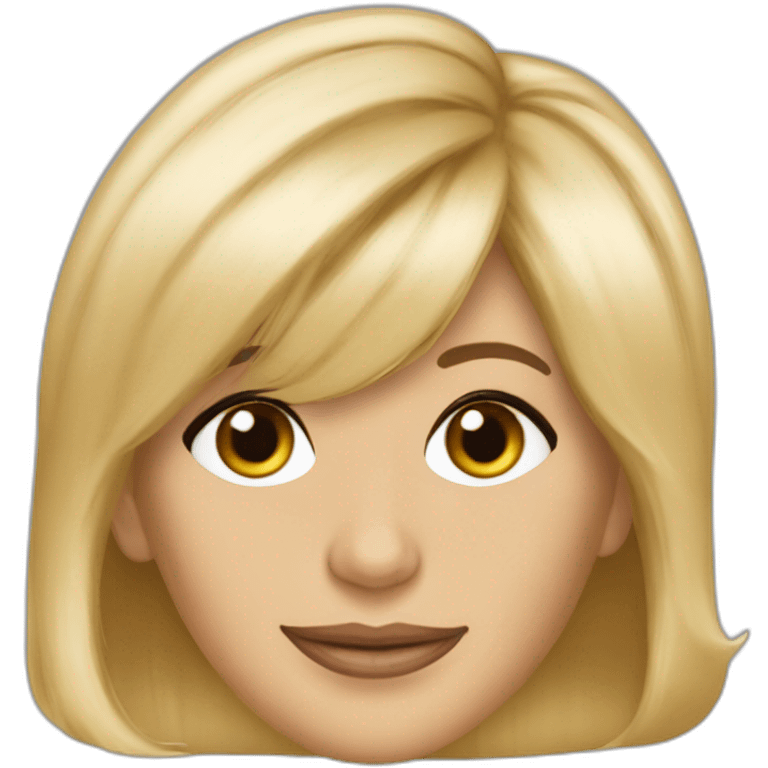 Brigitte Macron the French first lady emoji