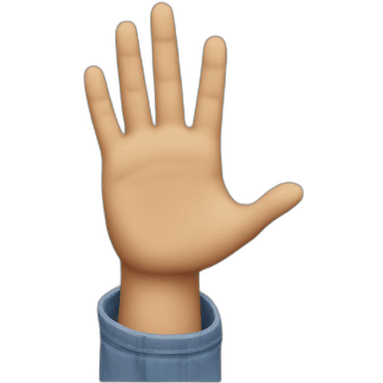 dando la mano emoji