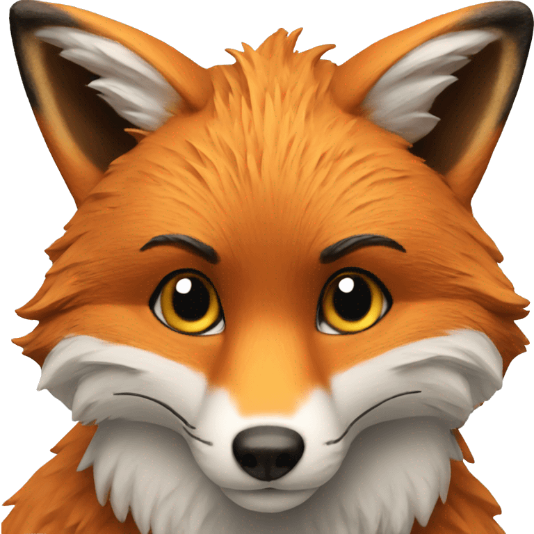 Fox with photo emoji