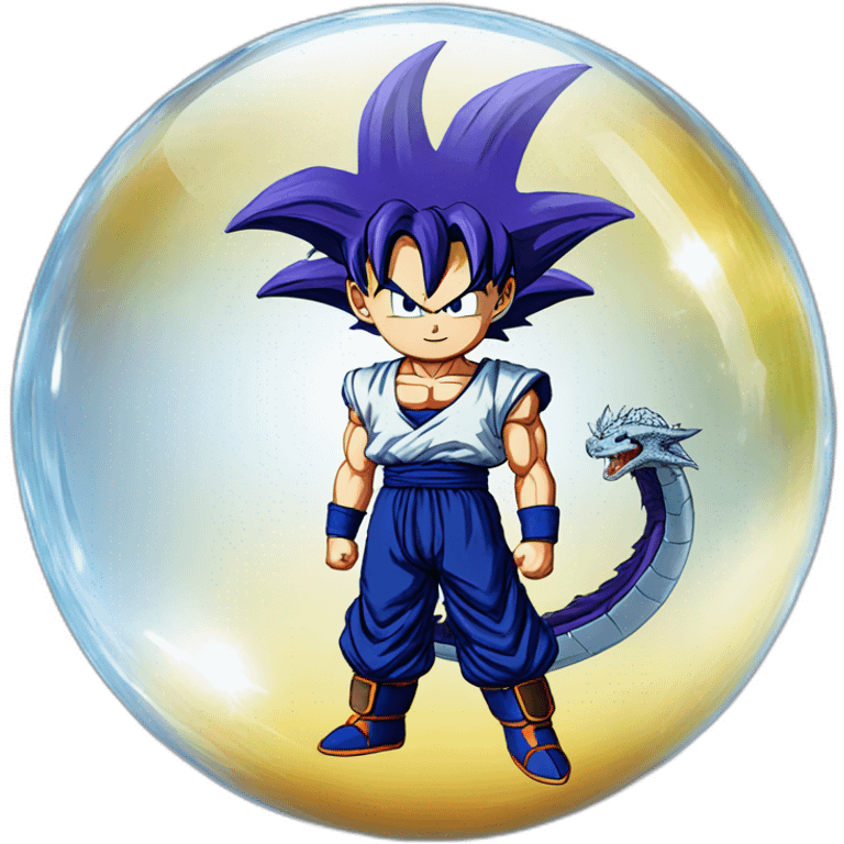 Boule de cristal dragon ball  emoji