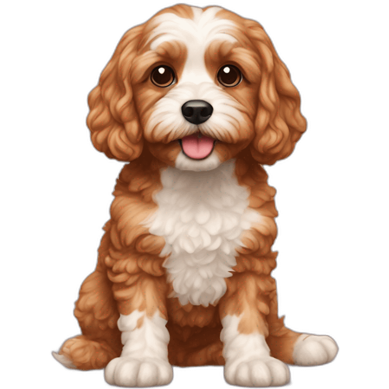 Marmite the cavapoo emoji