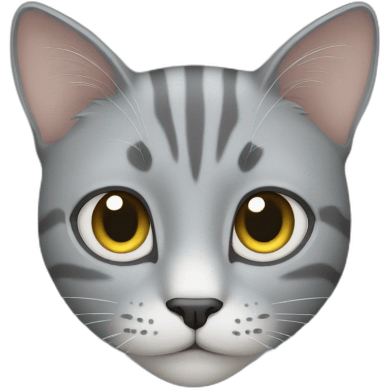 grey cat emoji