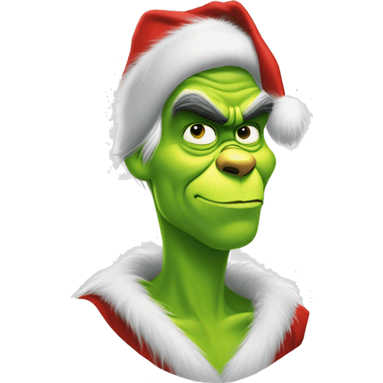 henry cavill as grinch emoji