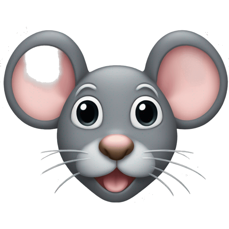 MOUSE WITH MOUSTACHE emoji