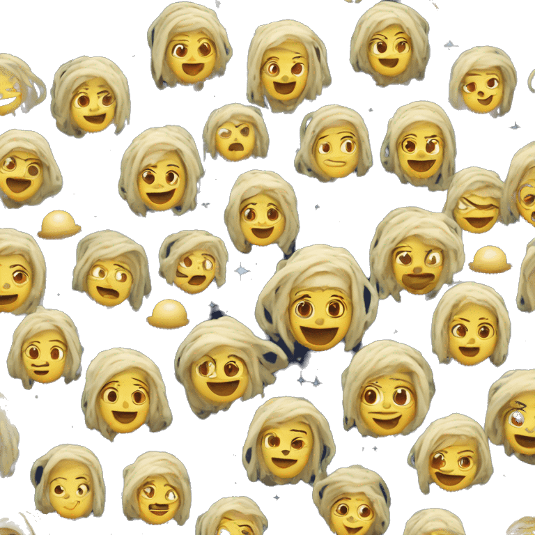 Spacewoman noodles emoji