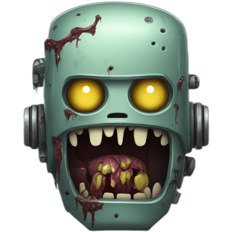 zombie robot emoji