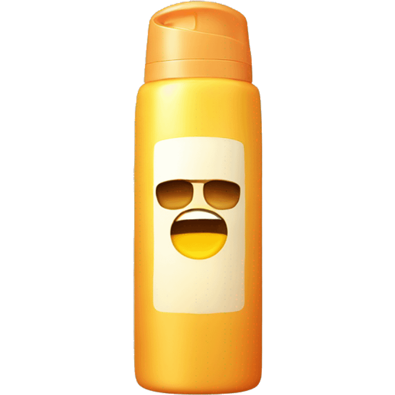 Sunscreen emoji