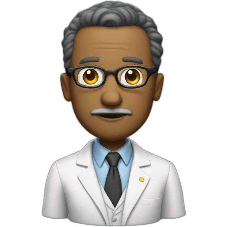 Professor from the series La Casa Robot emoji