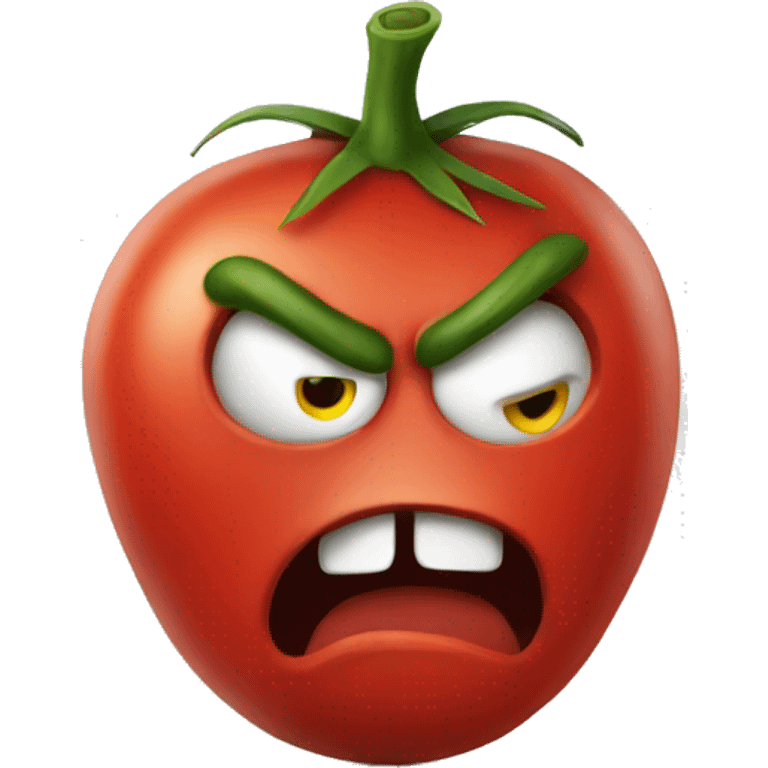 angry tomato emoji