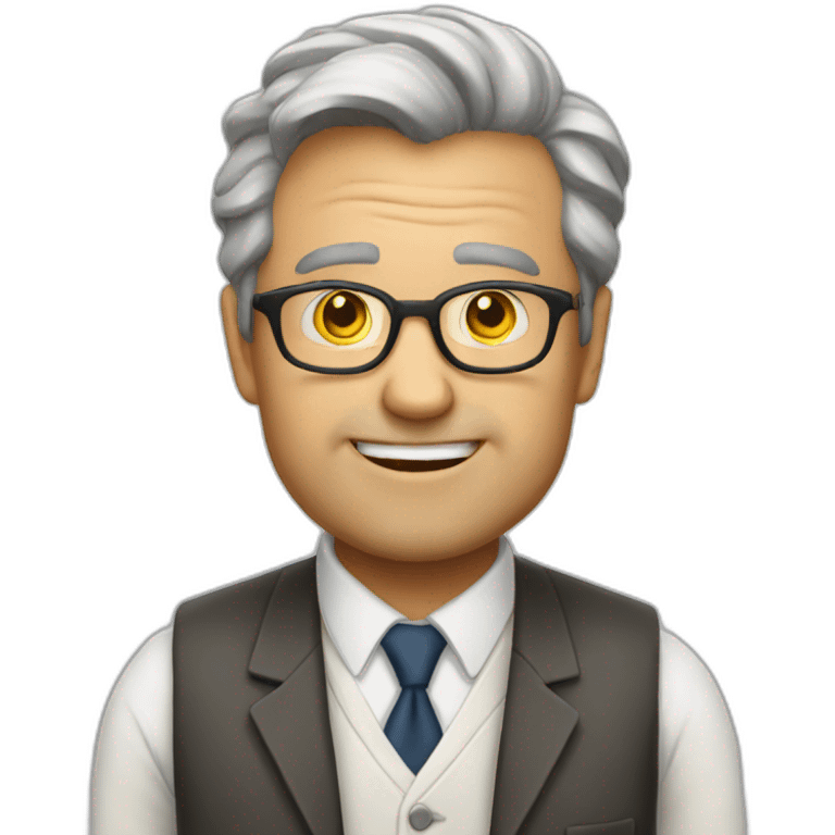 a Crazy stupid Professor  emoji