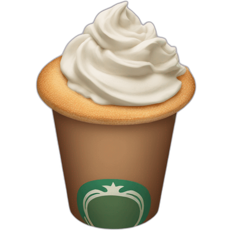 Starbucks javachip frapachino emoji