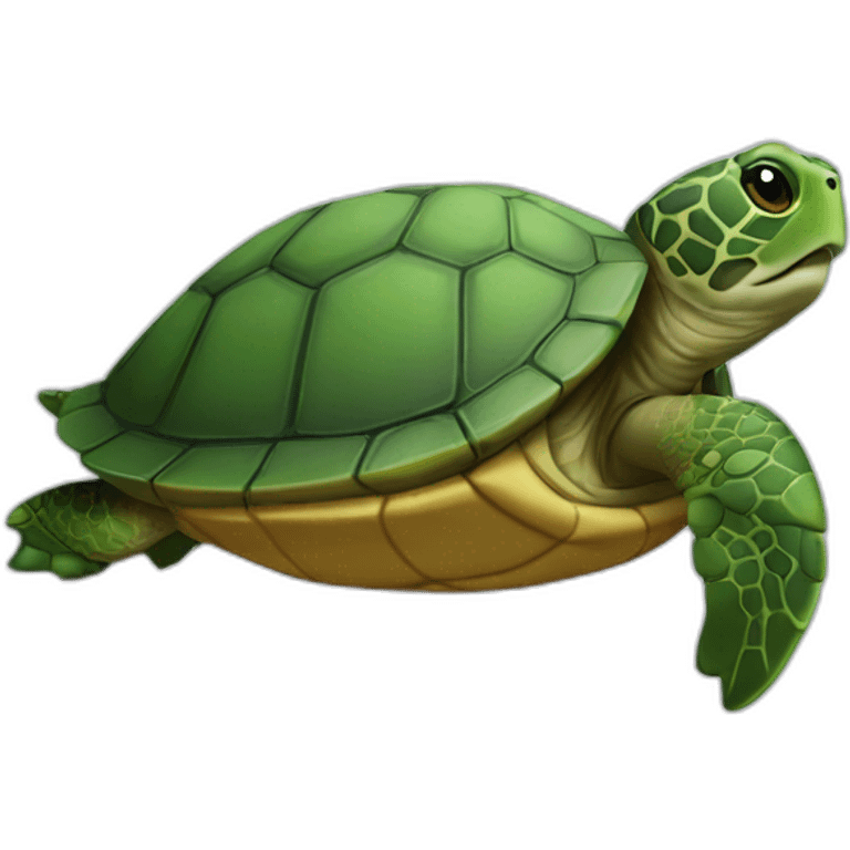 Tortue sur l’eau emoji