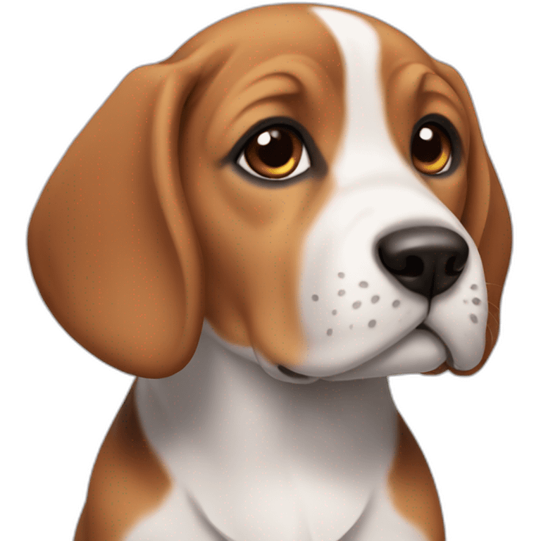 Puppy beagle emoji