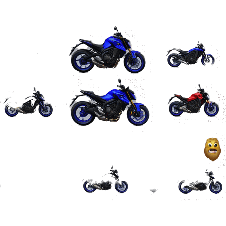 Yamaha mt 09 2024 emoji