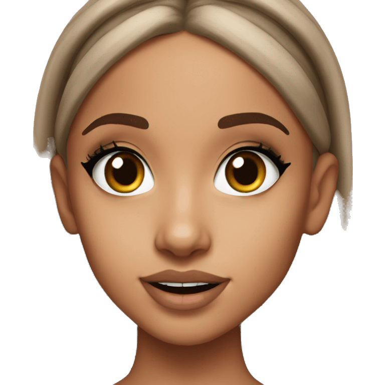 Realistic Ariana Grande emoji