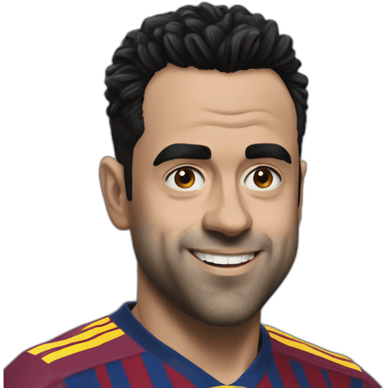 Xavi Hernandez Barca emoji