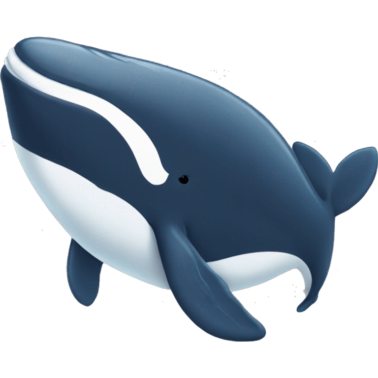 whale with a tattoo that says jonah emoji