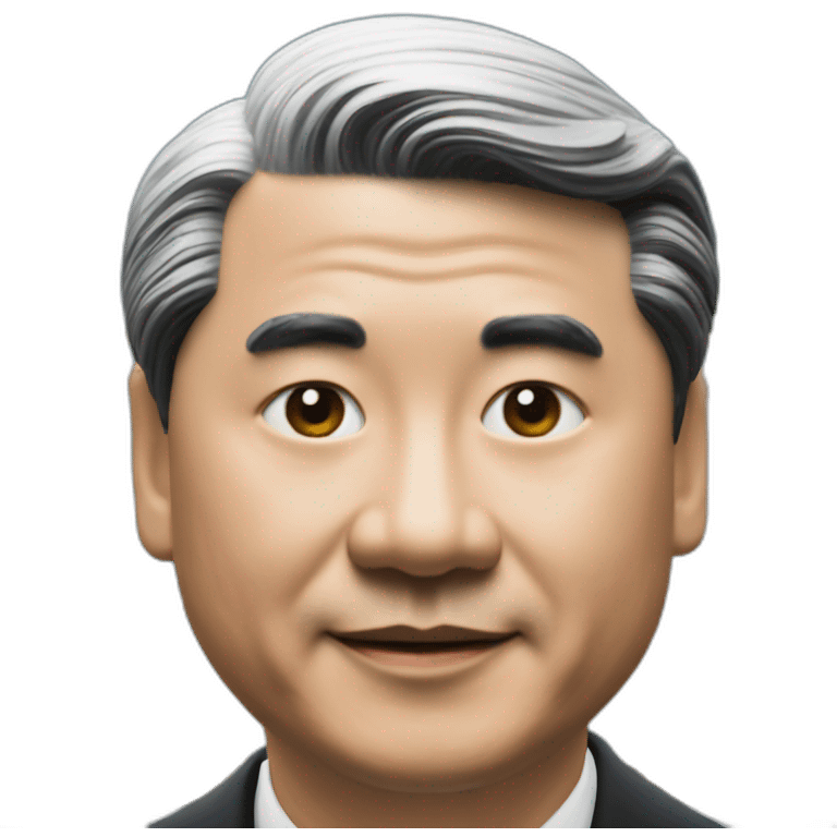 President Xi on the Golden States Bridge close up emoji