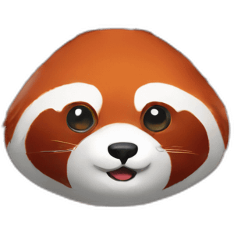 cute red panda emoji