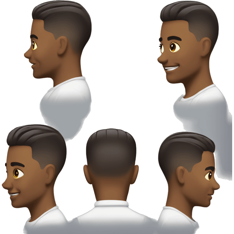 Low taper fade emoji