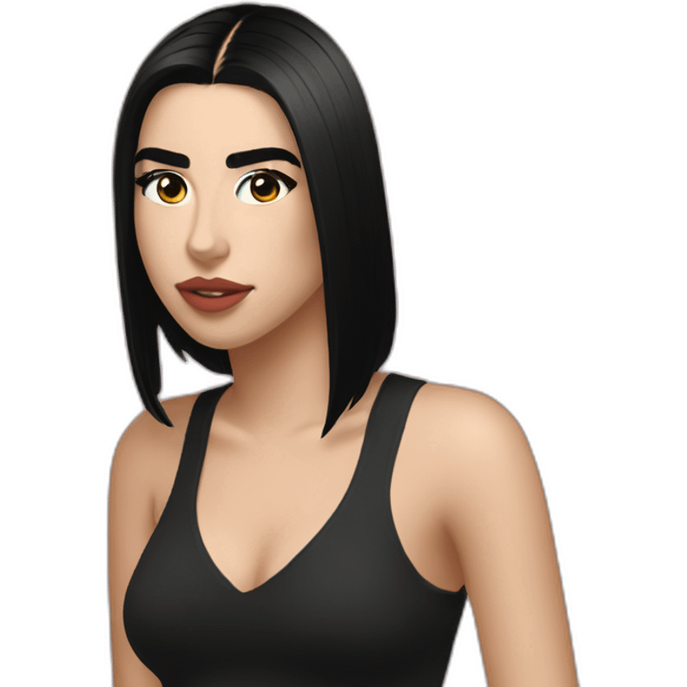 dua lipa full emoji