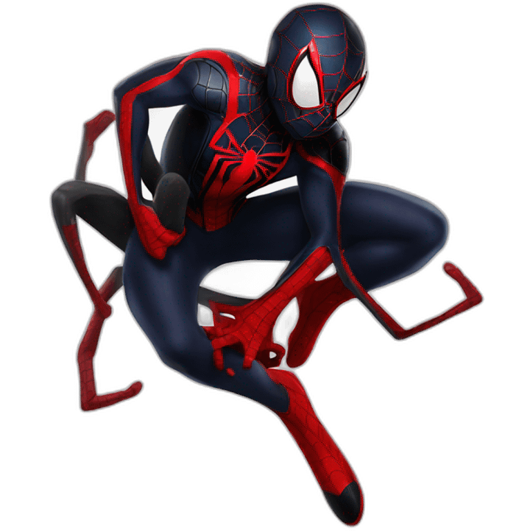 Miles morales en spider man emoji