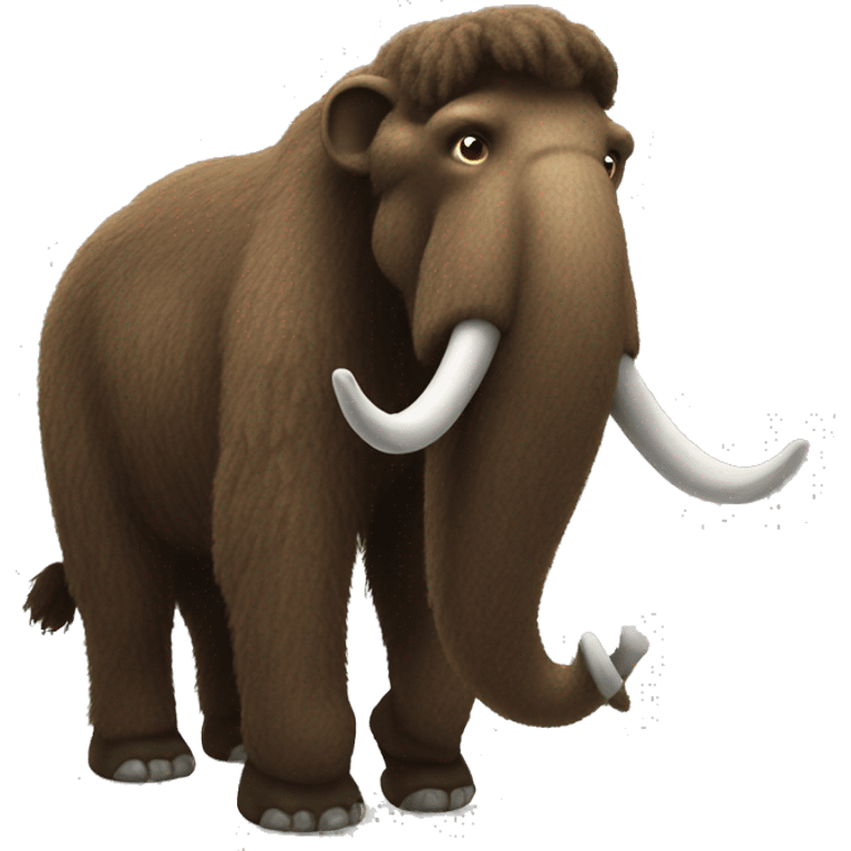 Woolly mammoth emoji