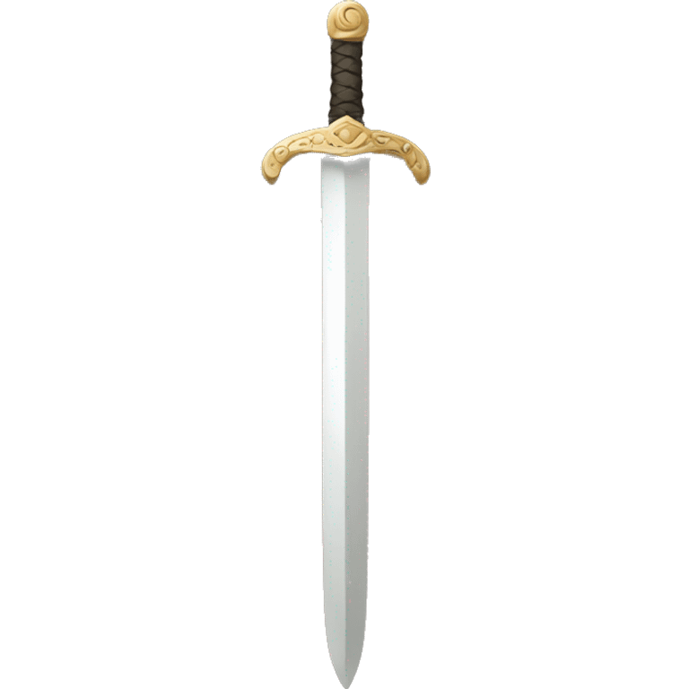 sword with beige florals emoji