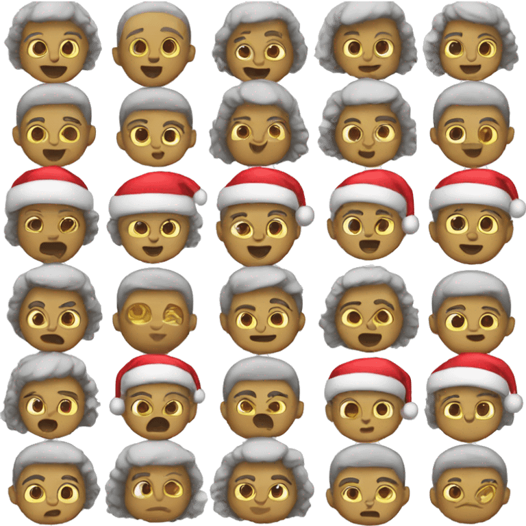 Christmas emoji emoji