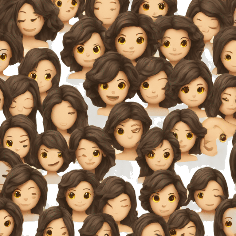 women hair emoji