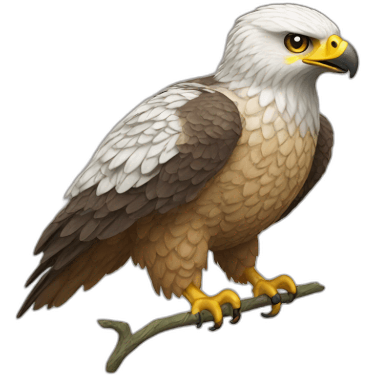 Grid-hawk emoji