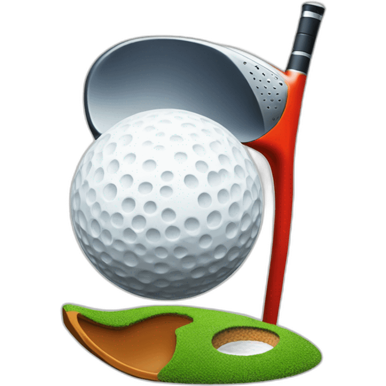 golf-rocketship emoji