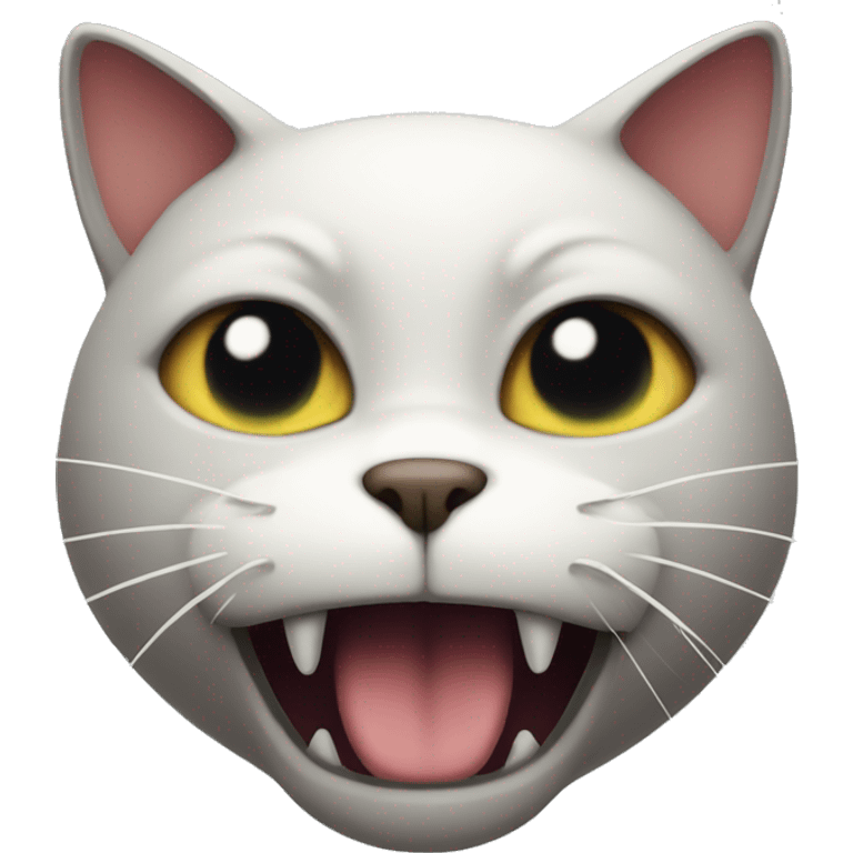 evil cat emoji