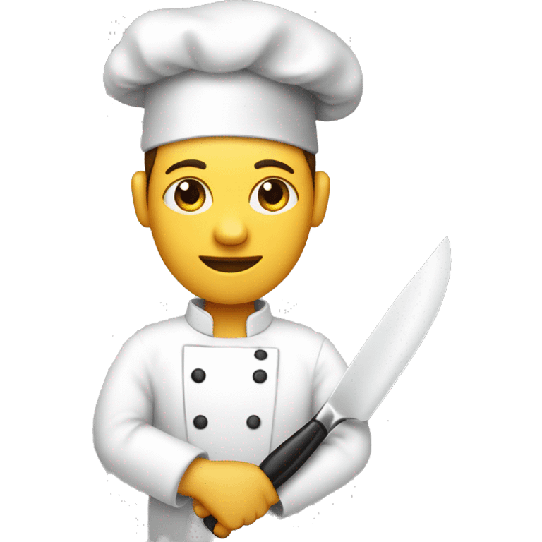 chef with butcher knife emoji