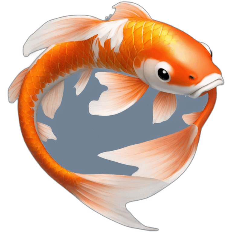 Koi i anns pond emoji