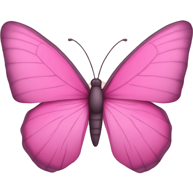 borboleta rosa emoji