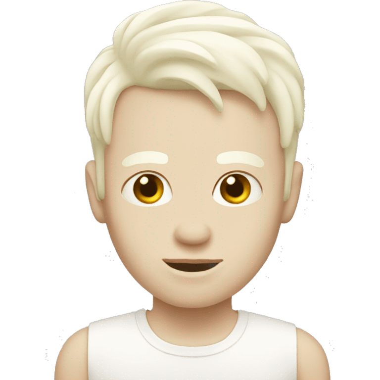 Albino emoji