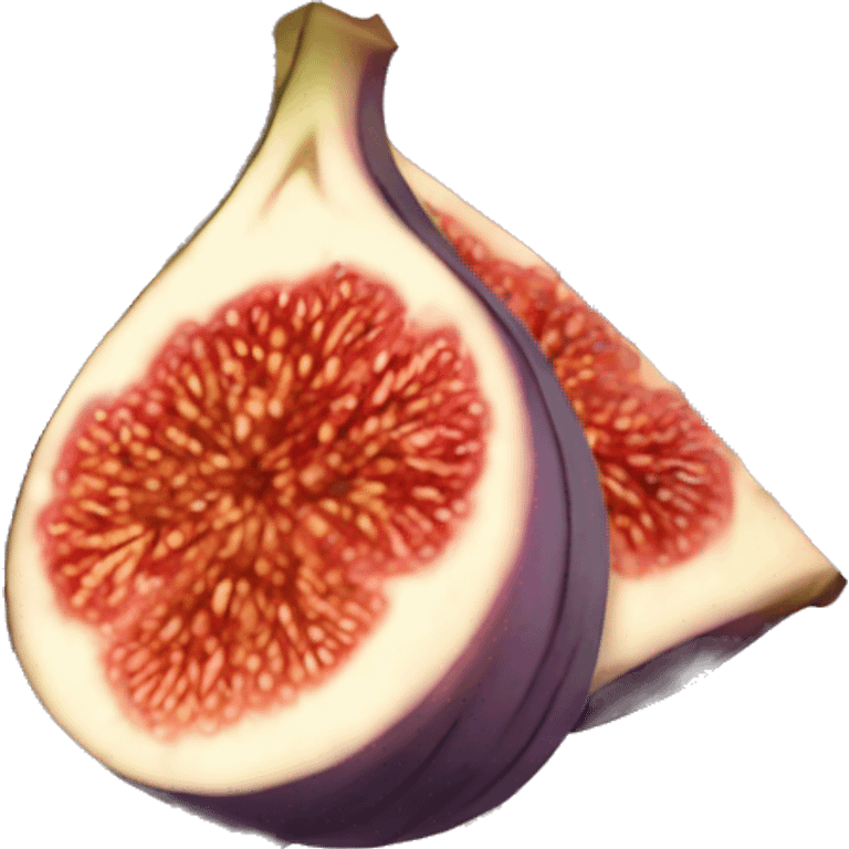 fig fruit slice emoji