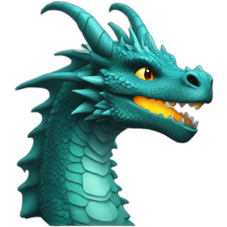 Un Dragon-dégénérescence emoji