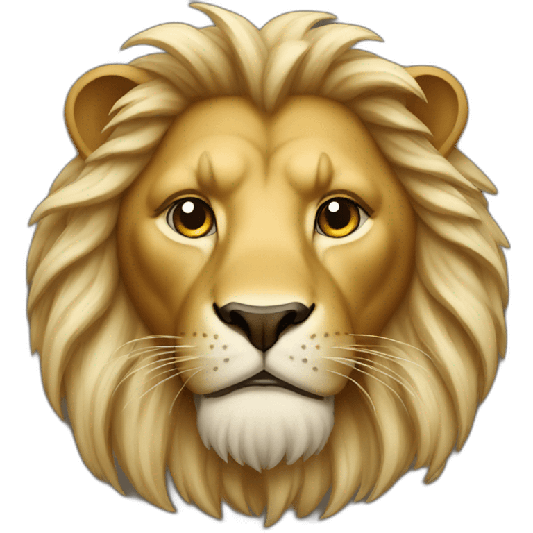 rich lion emoji