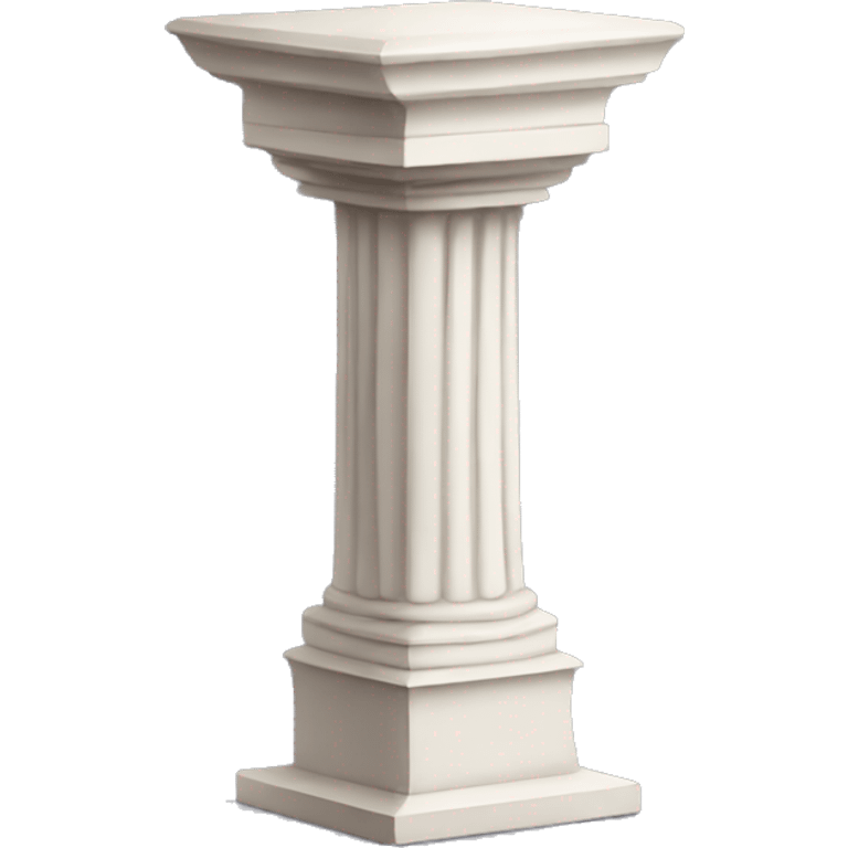 pedestal emoji